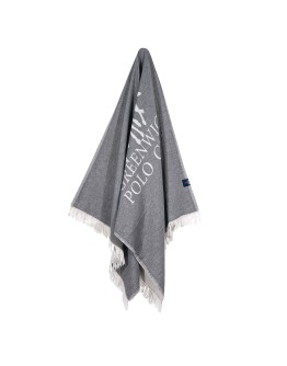 GREENWICH POLO CLUB PAREO MUSLIN 85Χ170 3903 GREY