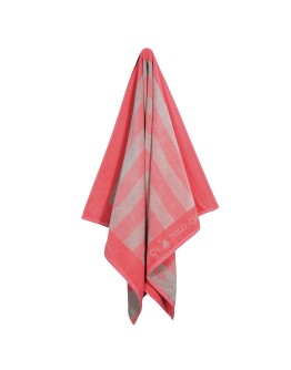 GREENWICH POLO CLUB ΠΕΤΣΕΤΑ ΘΑΛΑΣΣΗΣ 90Χ170 3887 CORAL, ECRU