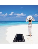 GREENWICH POLO CLUB ΠΕΤΣΕΤΑ ΘΑΛΑΣΣΗΣ 90Χ170 3884 BLACK, WHITE