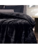 GREENWICH POLO CLUB ΚΟΥΒΕΡΤΑ VELOUR ΥΠΕΡΔΙΠΛH ESSENTIAL 3440 ΜΑΥΡΟ