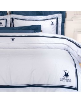 GREENWICH POLO CLUB ΣΕΤ ΣΕΝΤΟΝΙΑ ΥΠΕΡΔΙΠΛΑ 2174 WHITE