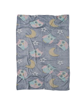 DAS BABY ΚΟΥΒΕΡΤΑ FLEECE ΚΟΥΝΙΑΣ RELAX 4864 ΓΚΡΙ, ΚΙΤΡΙΝΟ, ΡΟΖ