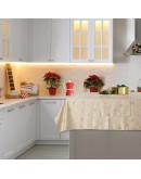 DAS HOME CHRISTMAS RUNNER 45Χ140 0717 ΜΠΕΖ, ΧΡΥΣΟ