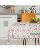 DAS HOME ΤΡΑΠΕΖΟΜΑΝΤΗΛΟ 140Χ220 0720 ΛΕΥΚΟ, ΠΡΑΣΙΝΟ, ΣΟΜΟΝ