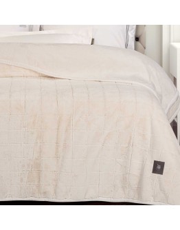 GREENWICH POLO CLUB ΚΟΥΒΕΡΤΑ FAUX FUR ΥΠΕΡΔΙΠΛΗ PREMIUM 3451 IVORY