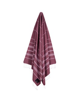 GREENWICH POLO CLUB PAREO JACQUARD 80Χ180 3813 BORDEAUX