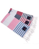 GREENWICH POLO CLUB PAREO JACQUARD 80Χ180 3814 PINK