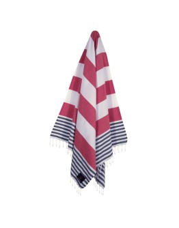 GREENWICH POLO CLUB PAREO JACQUARD 80Χ180 3815 RED