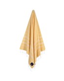 GREENWICH POLO CLUB PAREO JACQUARD 80Χ180 3809 YELLOW