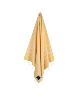 GREENWICH POLO CLUB PAREO JACQUARD 80Χ180 3809 YELLOW