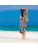 GREENWICH POLO CLUB PAREO FOUTA 90Χ170 3794 GREY