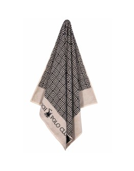 GREENWICH POLO CLUB ΠΕΤΣΕΤΑ ΘΑΛΑΣΣΗΣ 90Χ170 3732 BLACK, IVORY