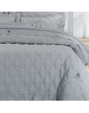 GREENWICH POLO CLUB ΚΟΥΒΕΡΛΙ ΥΠΕΡΔΙΠΛΟ ΣΕΤ 2160 GREY