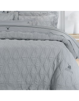 GREENWICH POLO CLUB ΚΟΥΒΕΡΛΙ ΥΠΕΡΔΙΠΛΟ ΣΕΤ 2160 GREY