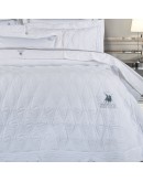 GREENWICH POLO CLUB ΚΟΥΒΕΡΛΙ ΥΠΕΡΔΙΠΛΟ ΣΕΤ 2158 ΛΕΥΚΟ