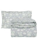 DAS KIDS ΣΕΤ ΠΑΠΛΩΜΑΤΟΘΗΚΗ ΜΟΝΗ 4823 ΓΚΡΙ, ΛΕΥΚΟ, ΜΕΝΤΑ