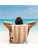 GREENWICH POLO CLUB PAREO FOUTA 80X180 3685 OCHRE