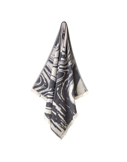GREENWICH POLO CLUB PAREO FOUTA 80X180 3682 BLACK