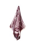GREENWICH POLO CLUB PAREO FOUTA 80X180 3683 BORDEAUX