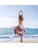 GREENWICH POLO CLUB PAREO FOUTA 80X180 3683 BORDEAUX