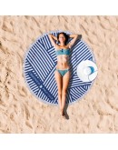 GREENWICH POLO CLUB ΠΕΤΣΕΤΑ ΣΤΡΟΓΓΥΛΗ ΘΑΛΑΣΣΗΣ 3688 BLUE, WHITE