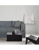 GREENWICH POLO CLUB ΔΙΑΚΟΣΜΗΤΙΚΟ ΜΑΞΙΛΑΡΙ 42X42 2786 ΓΚΡΙ, ΜΑΥΡΟ