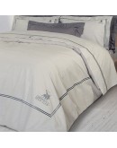 GREENWICH POLO CLUB ΠΑΠΛΩΜΑΤΟΘΗΚΗ ΣΕΤ ΥΠΕΡΔΙΠΛH 2129 GREY