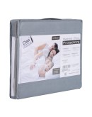 DAS HOME 1089 ΖΕΥΓΟΣ ΜΑΞΙΛΑΡΟΘΗΚΕΣ 50Χ70 ΑΔΙΑΒΡΟΧΕΣ WHITE