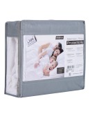 DAS HOME 1089 ΕΠΙΣΤΡΩΜΑ 180Χ200+35 ΑΔΙΑΒΡΟΧΟ WHITE