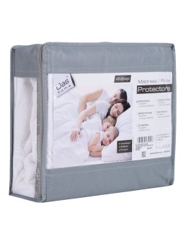 DAS HOME 1089 ΕΠΙΣΤΡΩΜΑ 180Χ200+35 ΑΔΙΑΒΡΟΧΟ WHITE