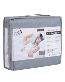 DAS HOME 1089 ΕΠΙΣΤΡΩΜΑ 120Χ200+35 ΑΔΙΑΒΡΟΧΟ WHITE