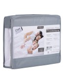 DAS HOME 1089 ΕΠΙΣΤΡΩΜΑ 160Χ200+35 ΑΔΙΑΒΡΟΧΟ WHITE