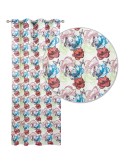 DAS HOME 2106 ΚΟΥΡΤΙΝΑ 140Χ280 ΜΕ ΤΡΟΥΚΣ ΕΚΡΟΥ, ΚΕΡΑΜΙΔΙ, ΛΑΧΑΝΙ, ΠΕΤΡΟΛ