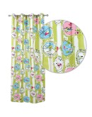 DAS HOME 2059 ΚΟΥΡΤΙΝΑ 140Χ280 ΜΕ ΤΡΟΥΚΣ ΓΑΛΑΖΙΟ, ΛΑΧΑΝΙ, ΡΟΖ