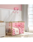 GREENWICH POLO CLUB ΚΟΥΒΕΡΤΑ VELOUR ΑΓΚΑΛΙΑΣ ESSENTIAL 8839 FUSCHIA, IVORY