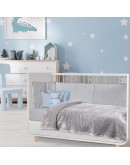 DAS BABY ΚΟΥΒΕΡΤΑ VELOUR ΚΟΥΝΙΑΣ RELAX 1342 GREY