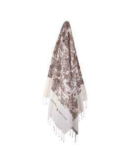 GREENWICH POLO CLUB PAREO PRINTED 80Χ180 3668 BROWN