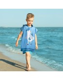 GREENWICH POLO CLUB JUNIOR ΠΟΝΤΣΟ ΘΑΛΑΣΣΗΣ 50Χ115 4177 BLUE