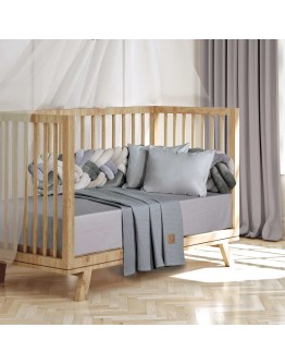 GREENWICH POLO CLUB ΚΟΥΒΕΡΤΑ ΠΙΚΕ 110X150 BABY 8871 GREY