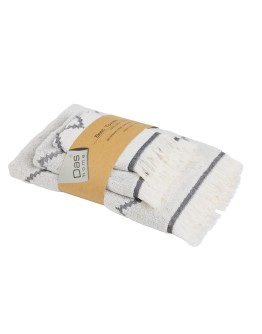 DAS HOME ΣΕΤ ΠΕΤΣΕΤΕΣ 3ΤΕΜΑΧΙΩΝ BEST 0873 BLACK