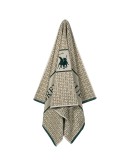 GREENWICH POLO CLUB ΠΕΤΣΕΤΑ ΘΑΛΑΣΣΗΣ 90Χ180 ESSENTIAL 5229 GREEN, TAUPE