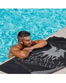 GREENWICH POLO CLUB ΠΕΤΣΕΤΑ ΘΑΛΑΣΣΗΣ 80Χ170 ESSENTIAL 5214 BLACK, GREY