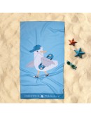 GREENWICH POLO CLUB JUNIOR ΠΕΤΣΕΤΑ ΘΑΛΑΣΣΗΣ 70Χ140 4177 BLUE