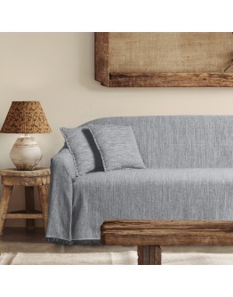 DAS HOME ΔΙΑΚΟΣΜΗΤΙΚΟ ΜΑΞΙΛΑΡΙ 40X40 0285 BLACK