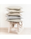 DAS HOME ΔΙΑΚΟΣΜΗΤΙΚΟ ΜΑΞΙΛΑΡΙ 45X45 0301 GREY