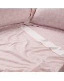 DAS HOME ΣΕΝΤΟΝΙΑ ΣΕΤ ΥΠΕΡΔΙΠΛΑ PRESTIGE 1721 ECRU, NUDE