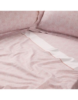 DAS HOME ΣΕΝΤΟΝΙΑ ΣΕΤ ΥΠΕΡΔΙΠΛΑ PRESTIGE 1721 ECRU, NUDE