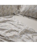 DAS HOME ΣΕΤ ΣΕΝΤΟΝΙΑ ΥΠΕΡΔΙΠΛΑ ΜΕ ΛΑΣΤΙΧΟ CASUAL 5440 BLUE, TAUPE