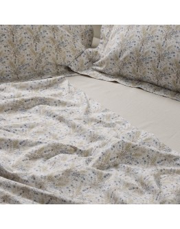 DAS HOME ΣΕΤ ΣΕΝΤΟΝΙΑ ΥΠΕΡΔΙΠΛΑ ΜΕ ΛΑΣΤΙΧΟ CASUAL 5440 BLUE, TAUPE