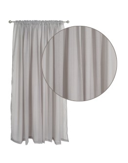 DAS HOME ΚΟΥΡΤΙΝΑ 300Χ270 ΜΕ ΤΡΕΣΑ 2196 ΓΚΡΙ